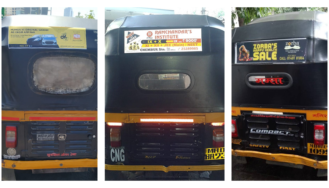auto rickshaw advertising in Mumbai, Complete Advertising Agency