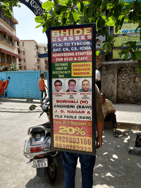 human banner advertising in mumbai,outdoor advertising agencies in mumbai